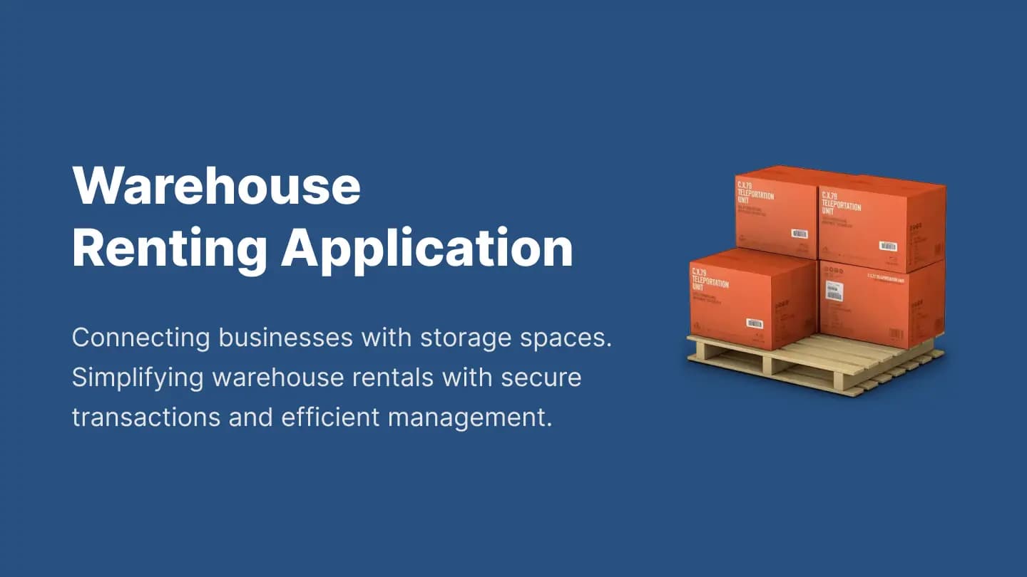Warehouse Renting Application