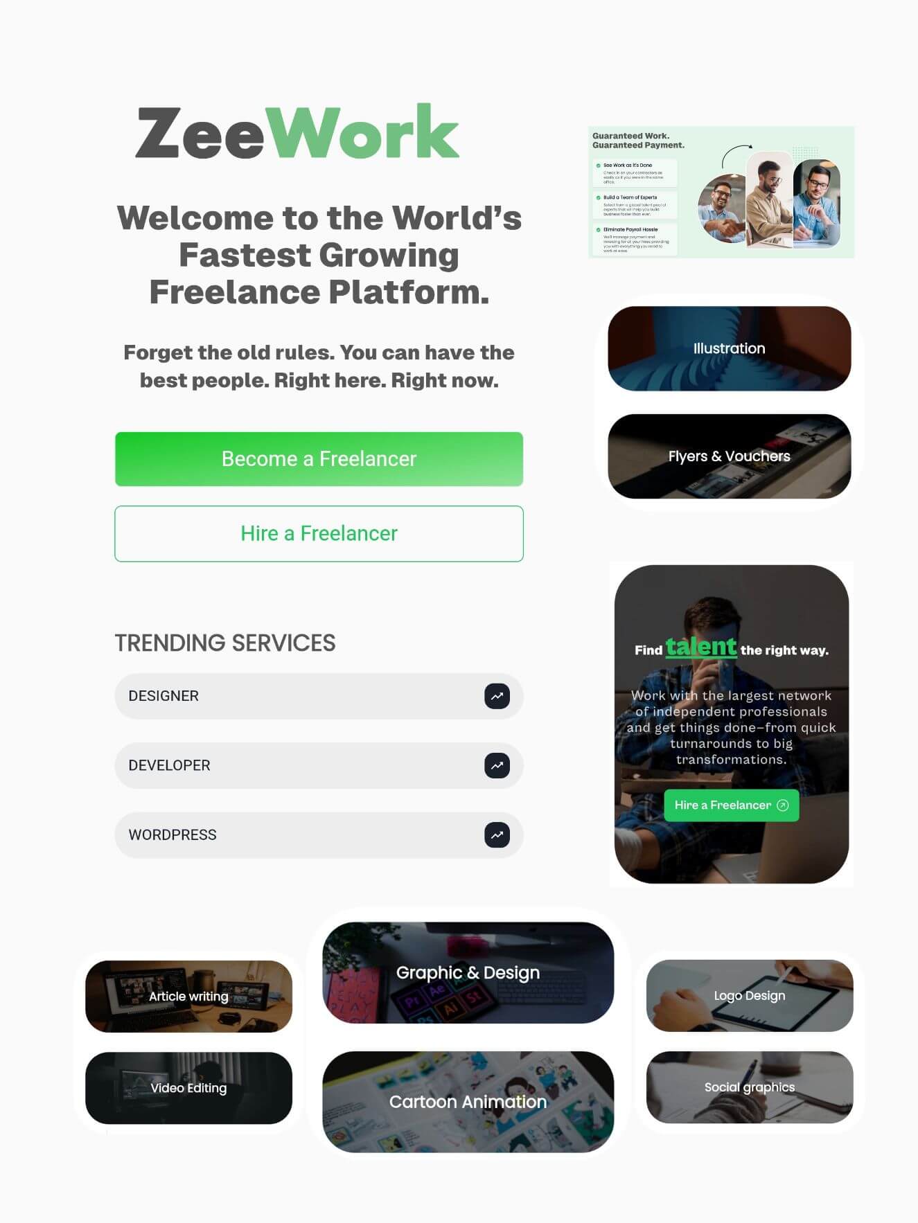 ZeeWork - Freelance Platform