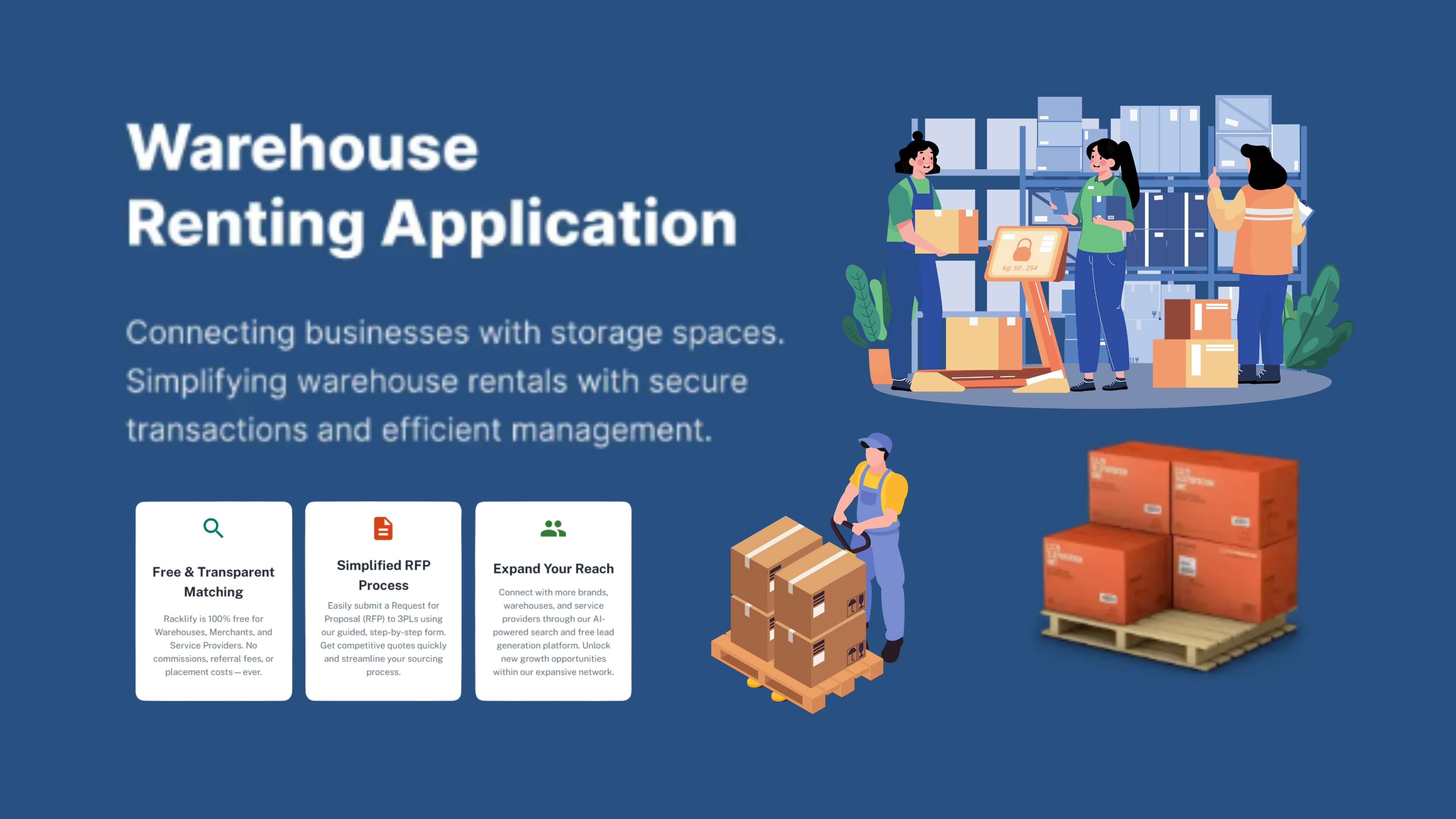 Warehouse Renting Application