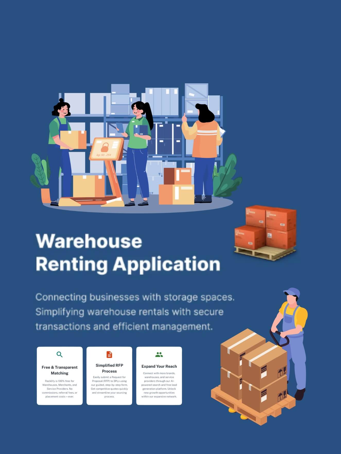 Warehouse Renting Application